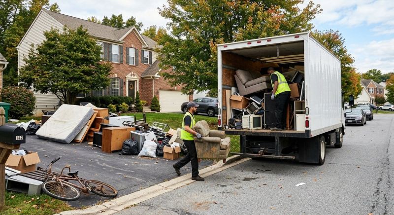 Residential Junk Removal in Sacramento, CA
